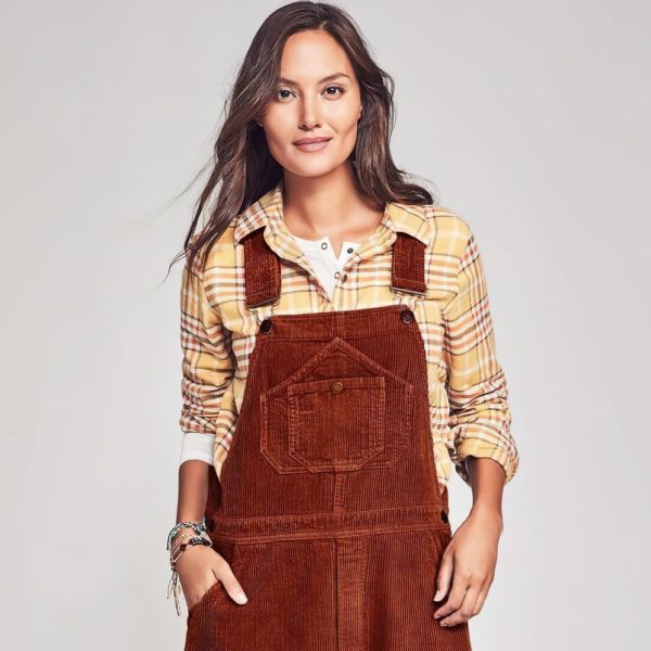 Faherty York Corduroy Overall Dress Review